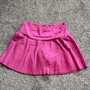 JoyLab Hot Pink Pleated Skater Skirt
